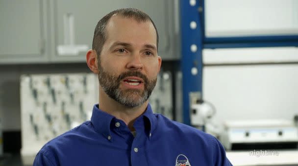 PHOTO: Philip Moser, a program manager for the Army Corps of Engineers speaks with 'Nightline.' (ABC News)