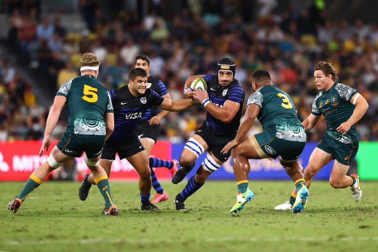 los pumas vs australia , rugby