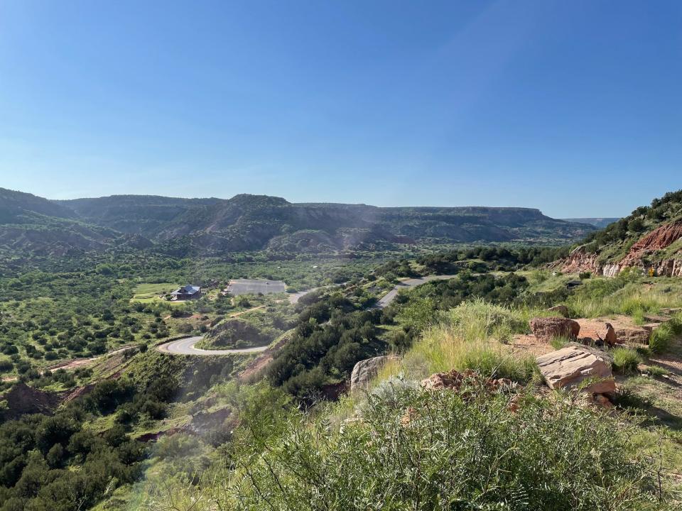 Ranger Bradley took this photo of the Palo Duro Canyon State Park on June 16, which was included in a Facebook update as officials work to reopen parts of the canyon following the recent heavy rains in the area.