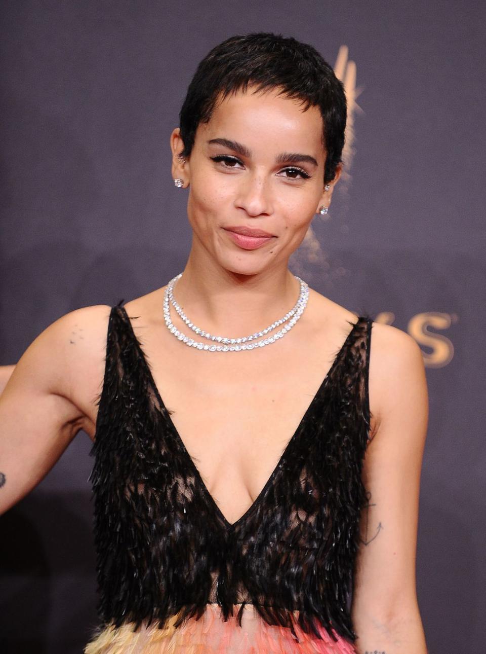 Zoe Kravitz's Super Short Trim