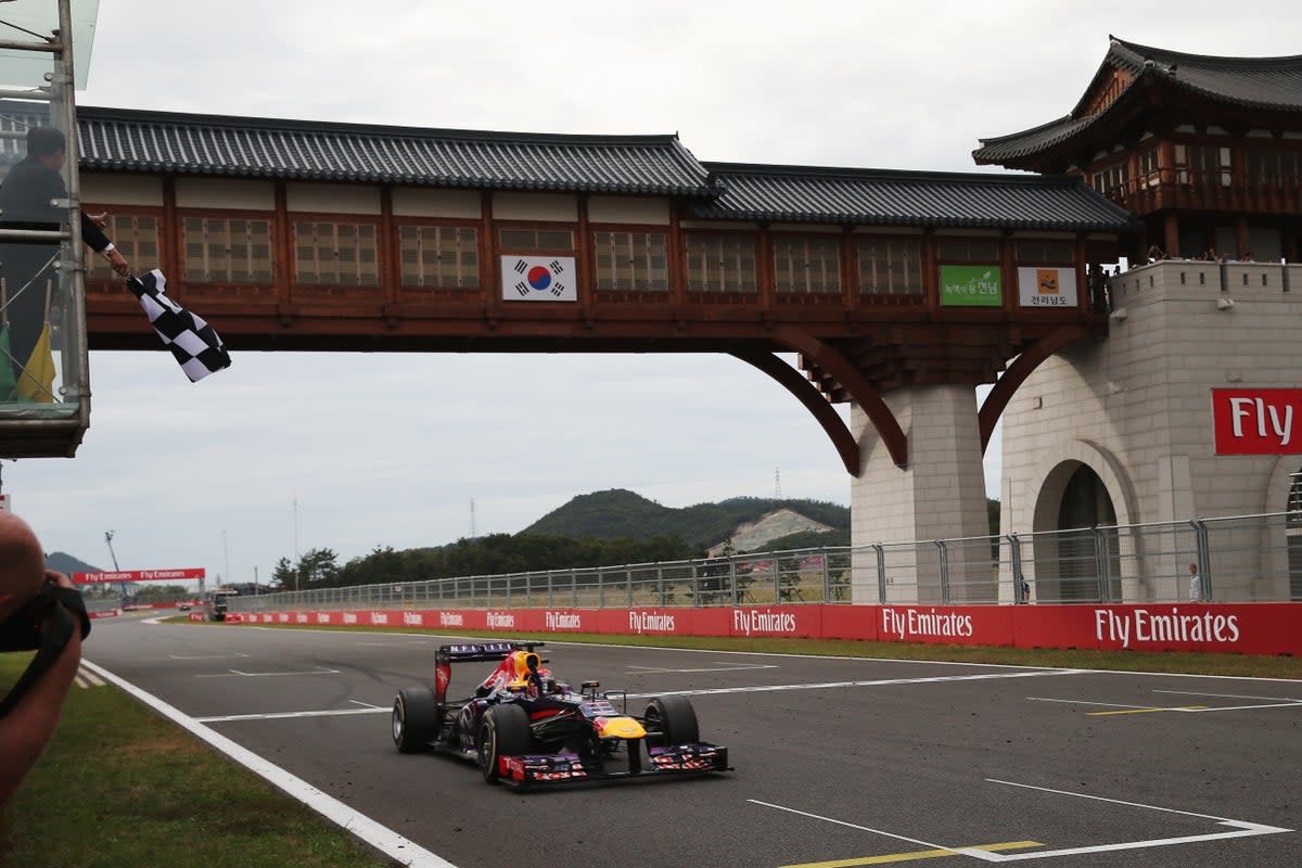 F1 hosted a race in South Korea from 2010-2013  (Getty Images)