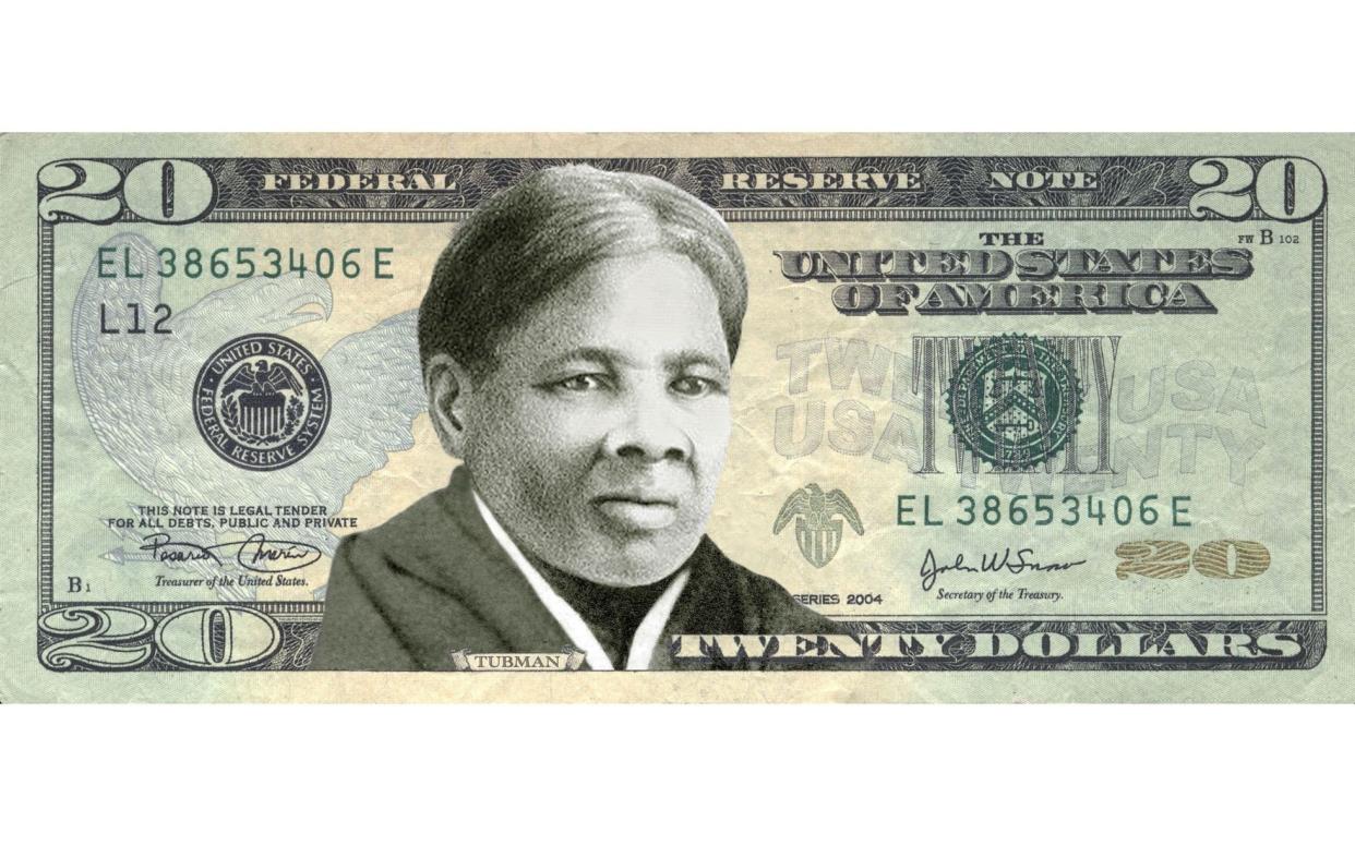 A mockup of how the $20 bill would have looked, under plans promoted by Barack Obama. Donald Trump's administration has shelved them