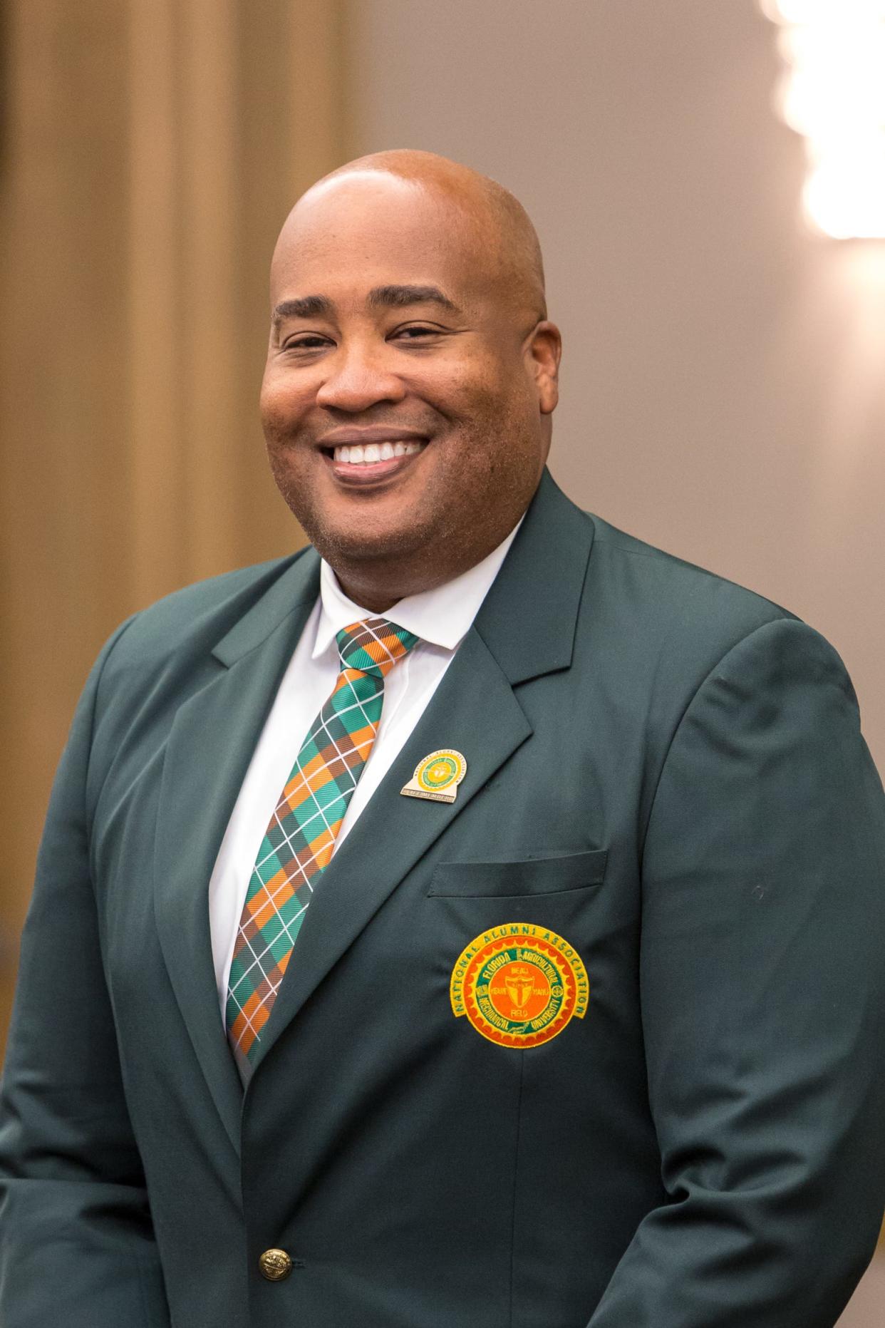 Curtis E. Johnson, Jr., elected president of Florida A&M University's National Alumni Association, began his term on July 1, 2022.