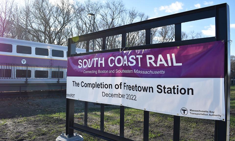 The Freetown station of the South Coast Rail has been completed.