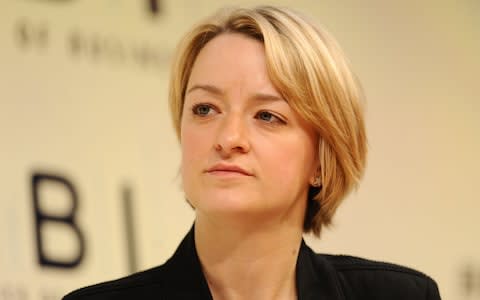 Laura Kuenssberg appeared briefly in the show - Credit: PA