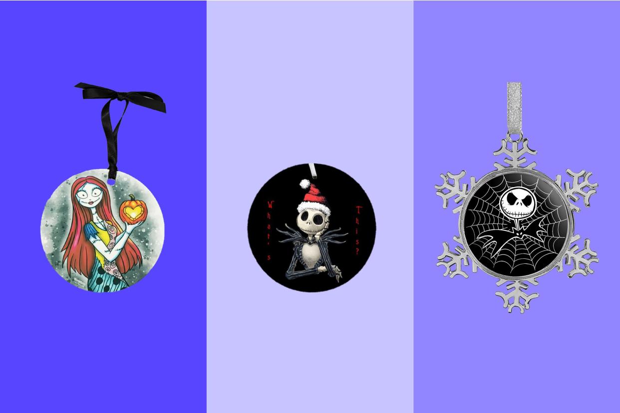 2021 Nightmare Before Xmas Ornaments