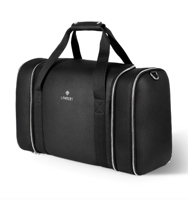 The SIDNEY - Black Vegan Leather Multifunctional Bag