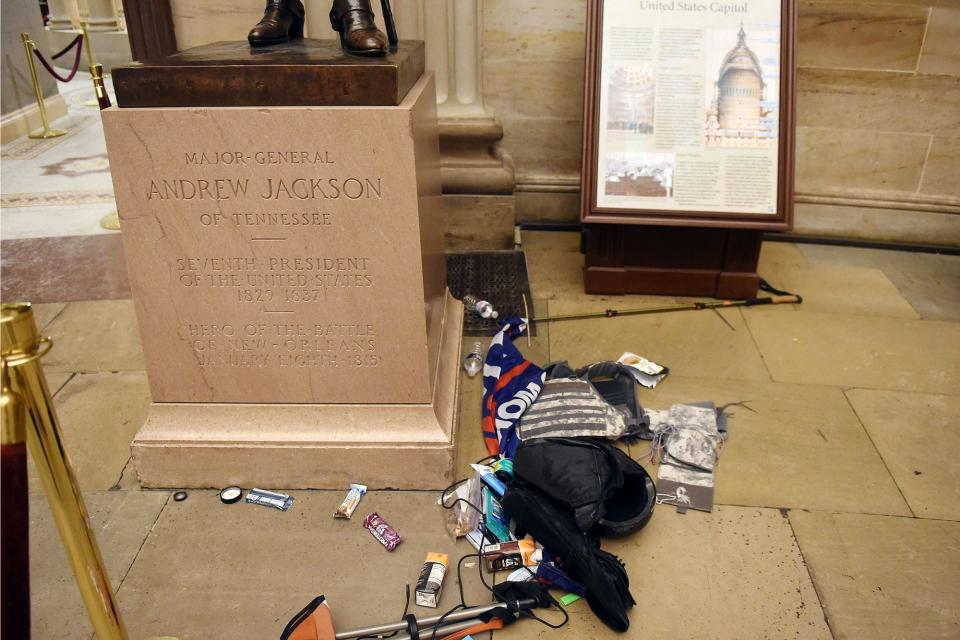 Photos of the Aftermath of the Pro-Trump Riots at the U.S. Capitol