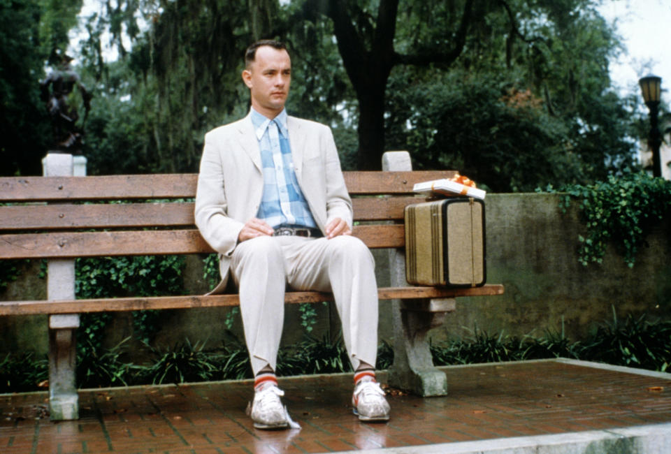 Tom Hanks in 1994 movie 'Forrest Gump'. (Photo by Sunset Boulevard/Getty Images)