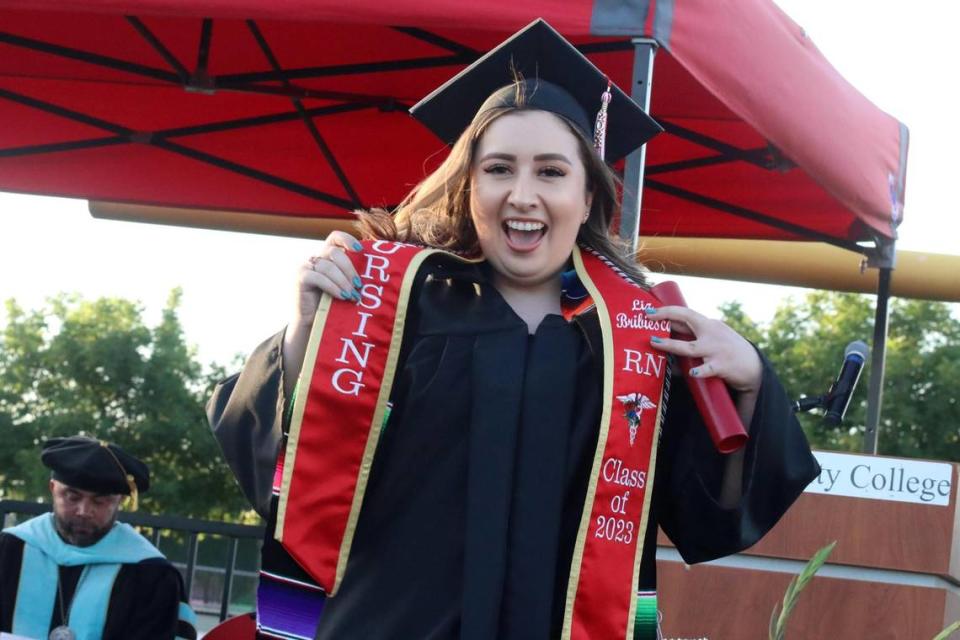 The Class of 2023 broke another record for Fresno City College: 2,687 students were eligible to participate in the ceremony earning 2,849 degrees. Fresno City College commencement on Friday, May 19 at Ratcliffe Stadium.