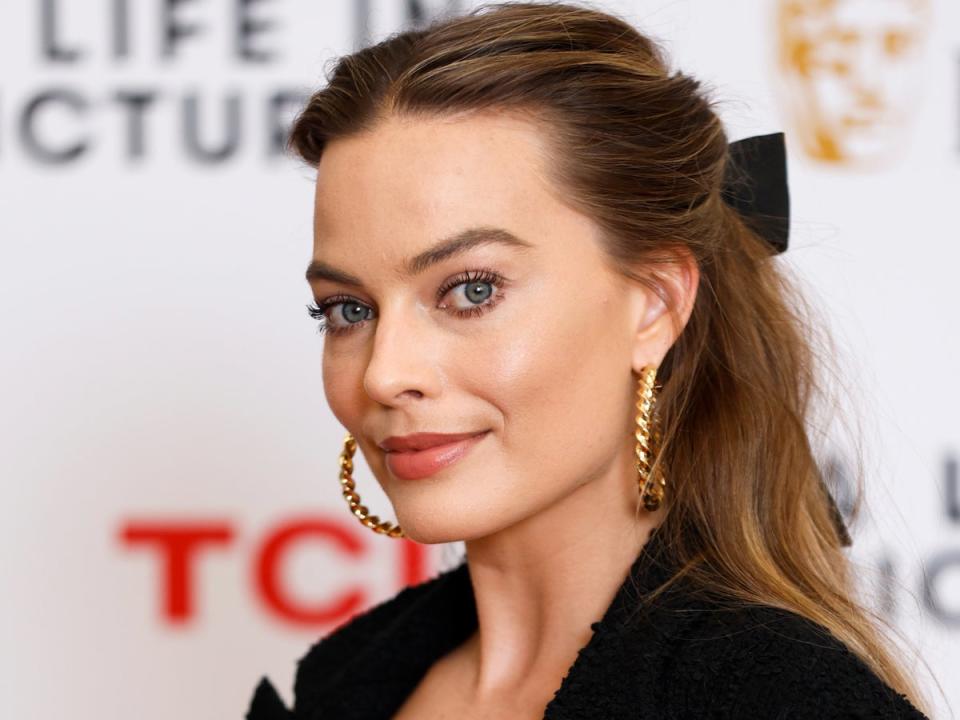 Margot Robbie at her Bafta talk on Tuesday (22 November) (Getty Images)