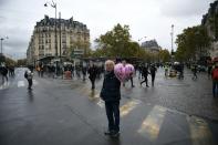 À l'occasion de ce nouveau samedi que les organisateurs avaient décidé de baptiser "Acte 53 Gilets jaunes", plusieurs manifestations étaient prévues un peu partout dans le pays et notamment à Paris où un appel à venir y défiler nombreux avait été lancé il y'a quelques jours plus tôt sur Facebook par Thierry-Paul Valette, co-fondateur du collectif des "Gilets jaunes citoyens" ©Martin Bureau/ AFP