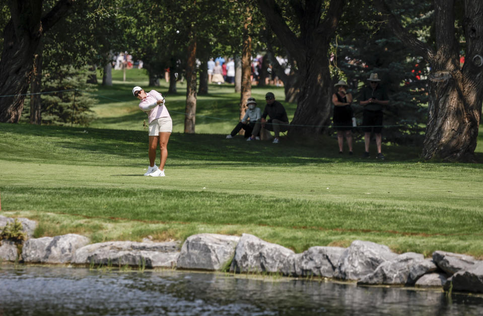 Coughlin holds into CPKC Women’s Open lead; Canadian star Henderson