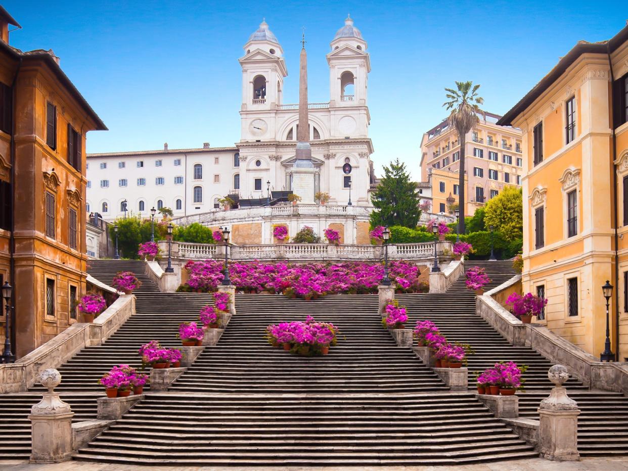 Spanish steps in rome