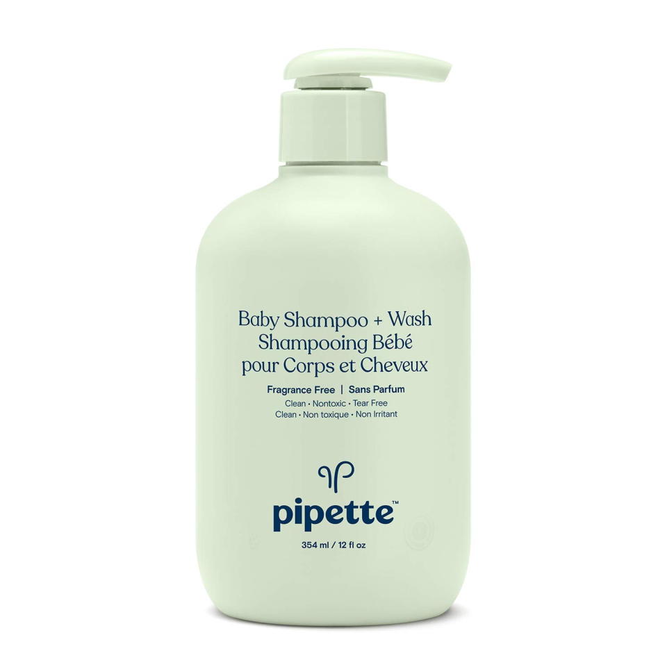 <p><a href="https://go.redirectingat.com?id=74968X1596630&url=https%3A%2F%2Fwww.walmart.com%2Fip%2FPipette-Baby-Shampoo-Body-Wash-Fragrance-Free-Tear-Free-Bath-Time-Hypoallergenic-Moisturizing-Plant-Derived-Squalane-New-Formula-11-8-fl-oz%2F780812056&sref=https%3A%2F%2Fwww.bestproducts.com%2Flifestyle%2Fg60605067%2Fbest-baby-shampoo%2F" rel="nofollow noopener" target="_blank" data-ylk="slk:Shop Now;elm:context_link;itc:0;sec:content-canvas" class="link ">Shop Now</a></p><p>Baby Shampoo and Body Wash</p><p>walmart.com</p><p>$40.70</p>