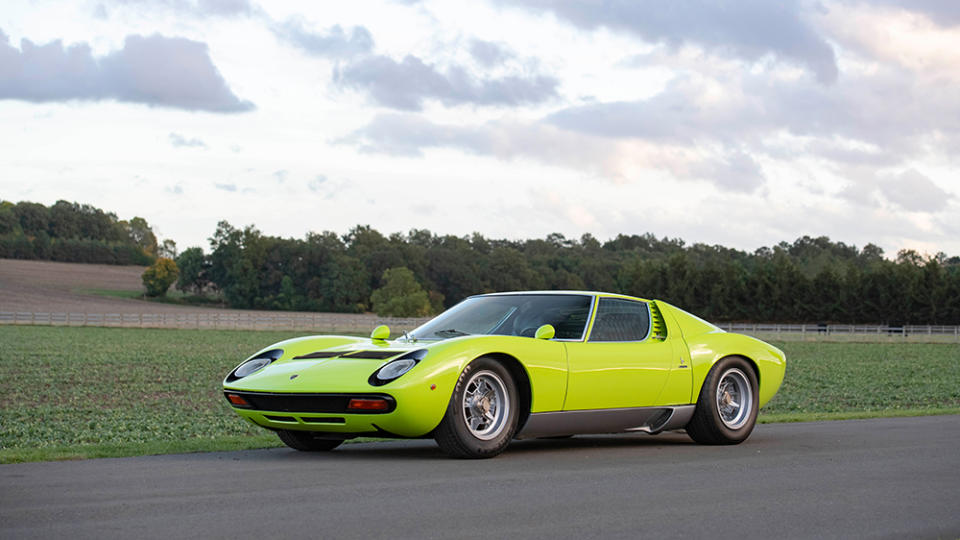 1971 Lamborghini Miura SV By Bertone