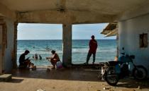 Many Cubans don't own a car, and can't afford the bus fare to get to the nearest beach