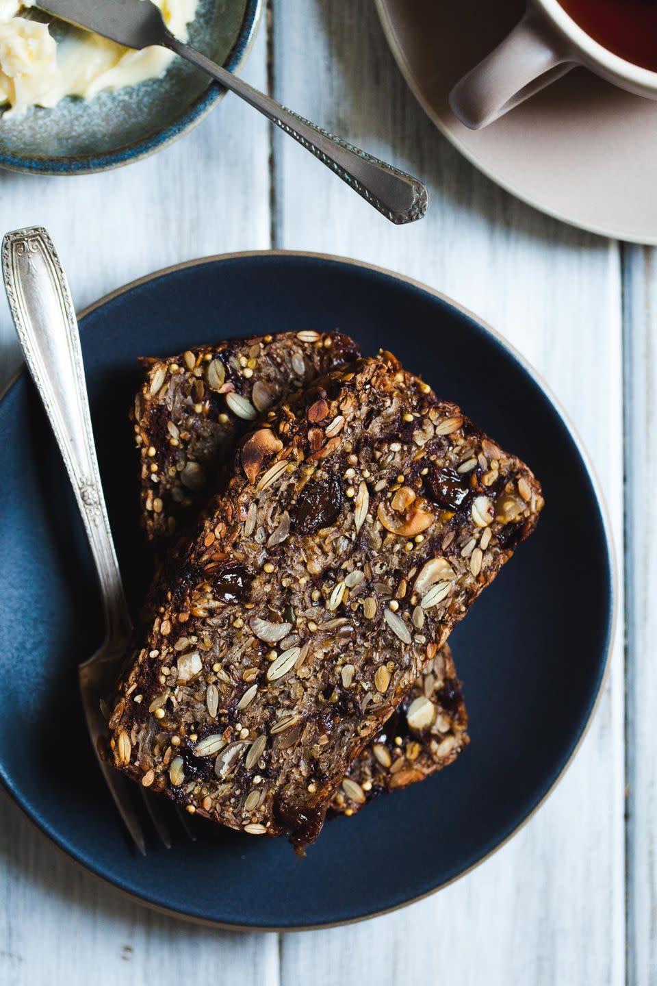 Cinnamon Raisin Seed and Nut Bread