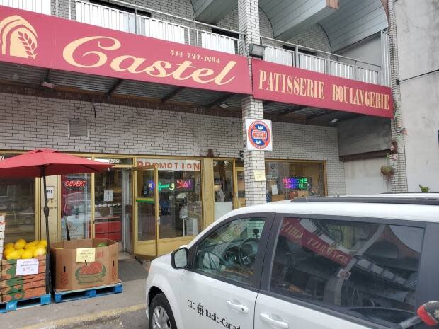 Marché Castel, a pastry shop on Jean-Talon Street, is one of several North African businesses in the neighbourhood.