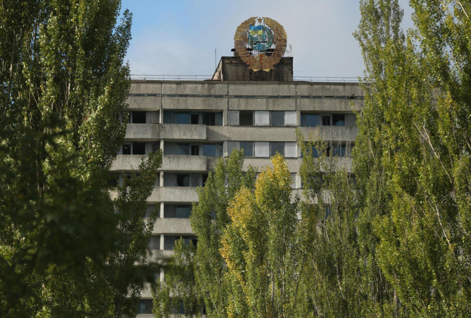 Soviet-era hammer and sickle