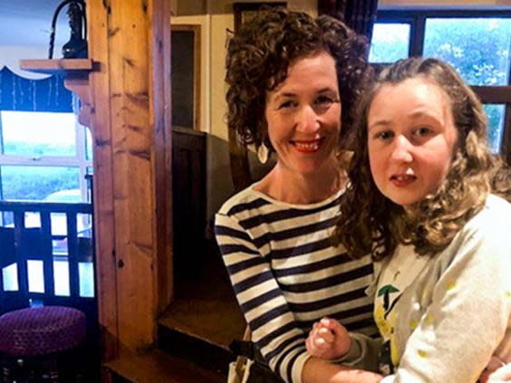 Nora Quoirin, pictured with her mother Meabh, was found dead in the Malaysian jungle following a 10-day search (AFP/Getty)