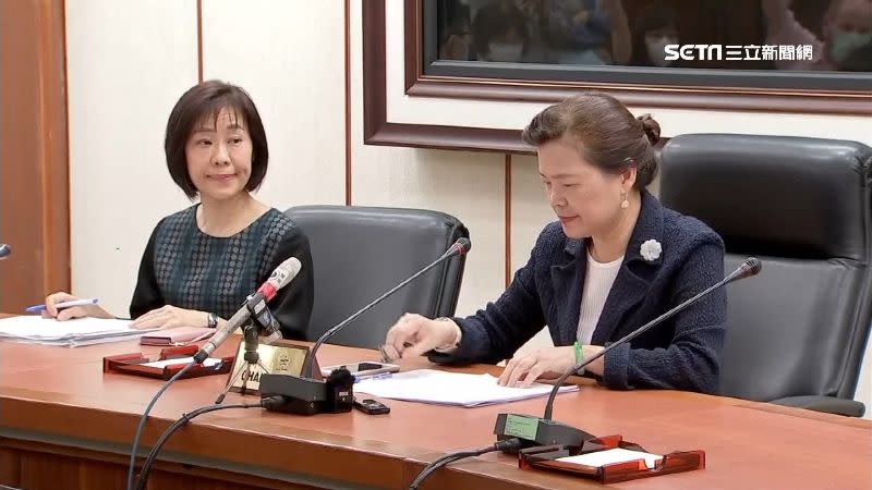 經濟部長王美花（圖右）等官員亦將線上參與會議。