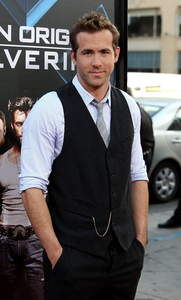 Wolverine LA Premiere 2009 Ryan Reynolds