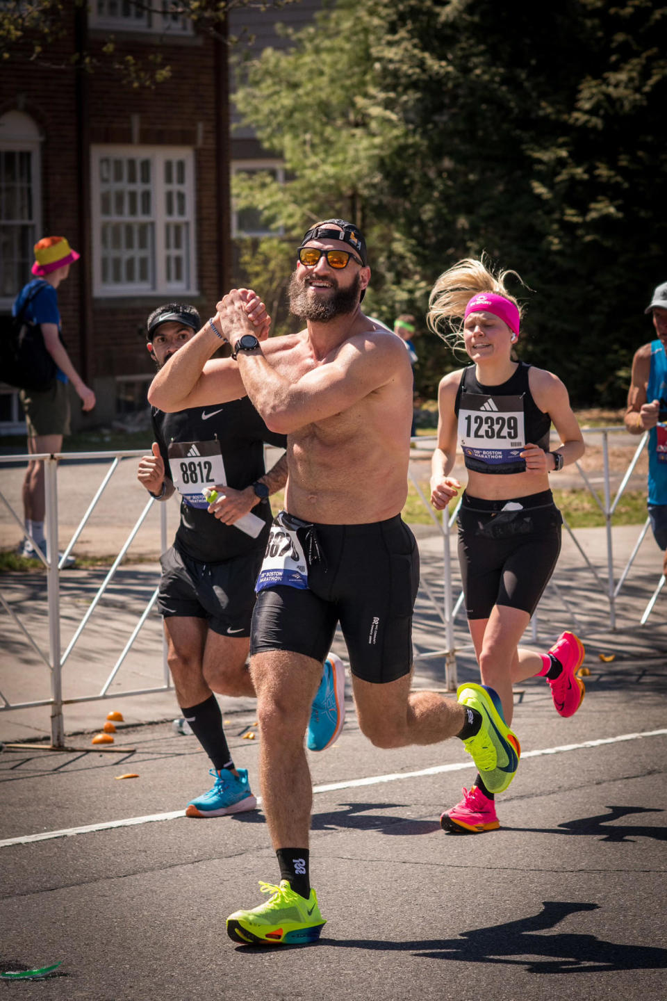 Yosef running in a race (Sarah Stafford)