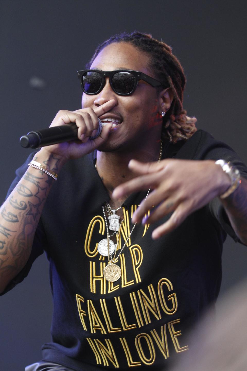Future performs during the SXSW Music Festival Friday March 14, 2014, in Austin, Texas. (Photo by Jack Plunkett/Invision/AP)