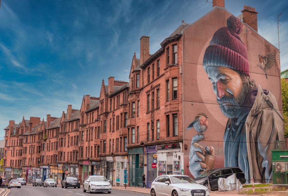 The St Mungo mural in Glasgow (Getty)