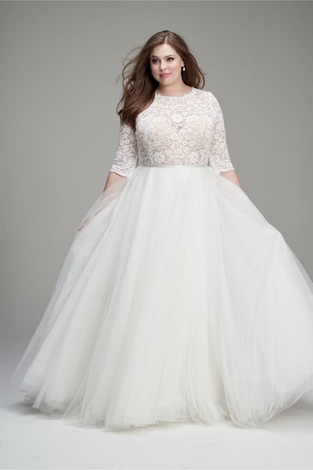 <p>The Frederique wedding dress from the Watters collection.</p>