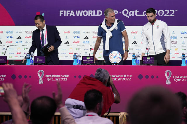 Iran demand USA are KICKED OUT of World Cup 2022 amid anger over social  media post - Mirror Online