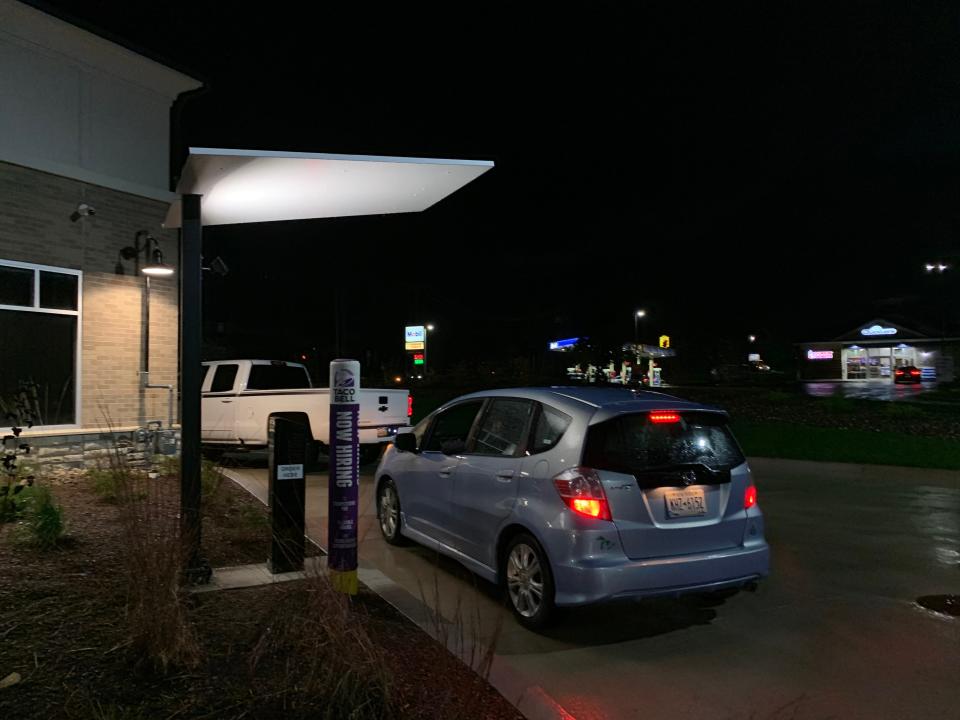 Taco Bell Go Mobile drive thru