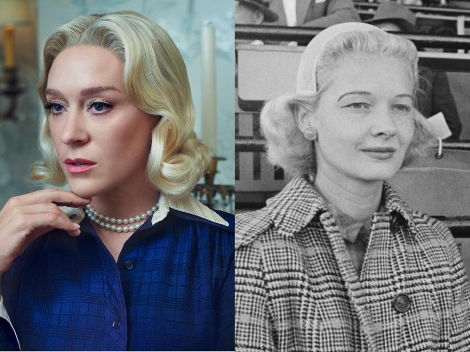 Chloë Sevigny as C.Z. Guest in "Feud: Capote vs. The Swans; C.Z. Guest, circa 1953.