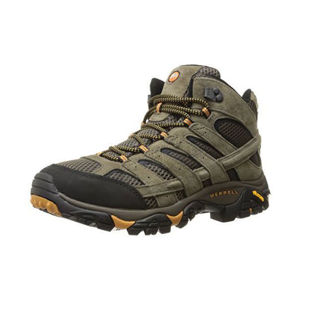 3) Men's Moab 2 Vent Mid Hiking Boot