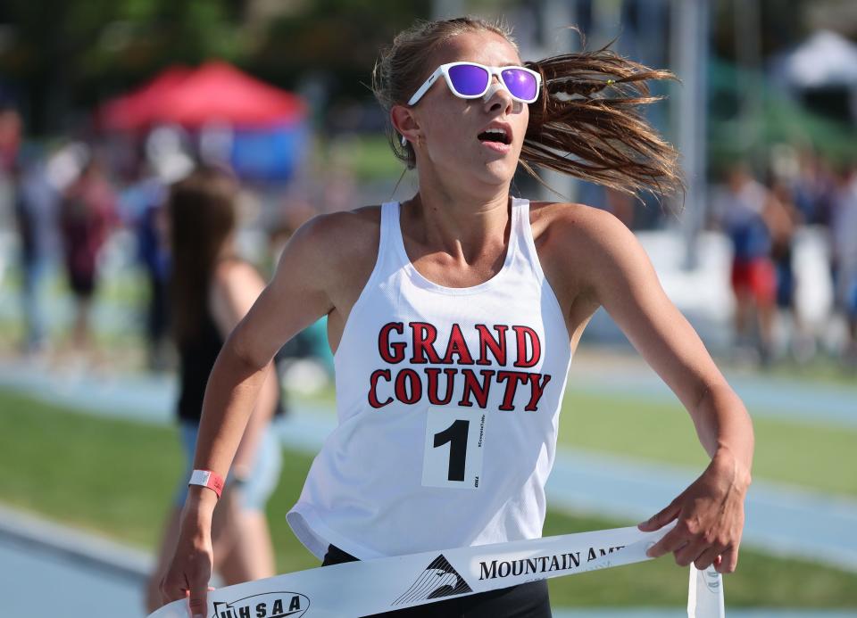 Action from the Utah high school track and field championships at BYU in Provo on Friday, May 19, 2023. | Jeffrey D. Allred, Deseret News