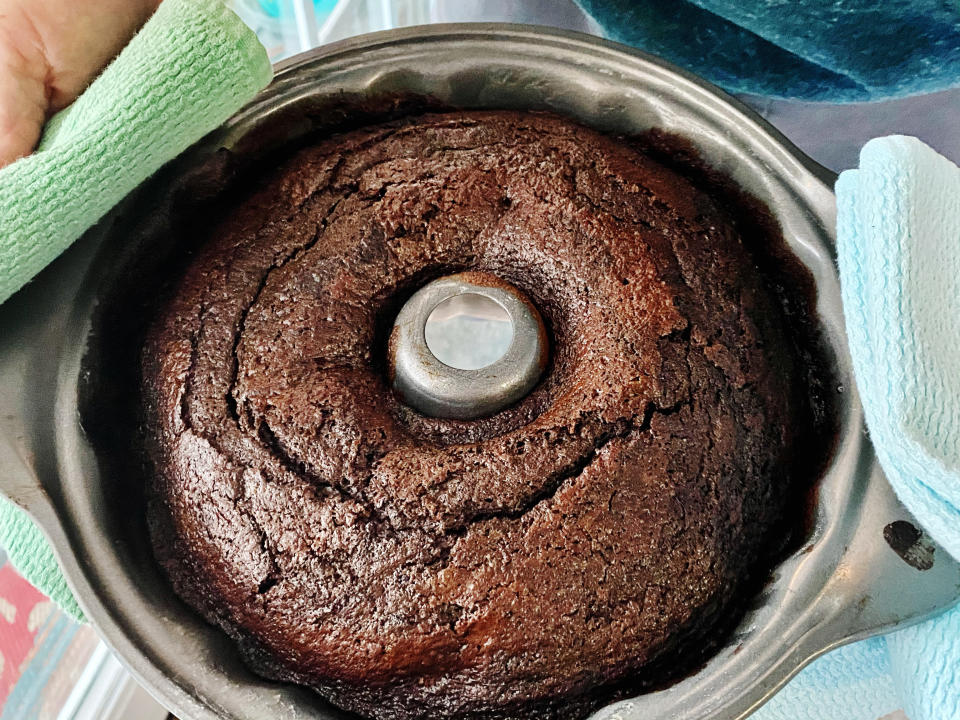 Who needs a scented candle? Baking this chocolate cake filled my house with an amazing aroma for hours. (Terri Peters)