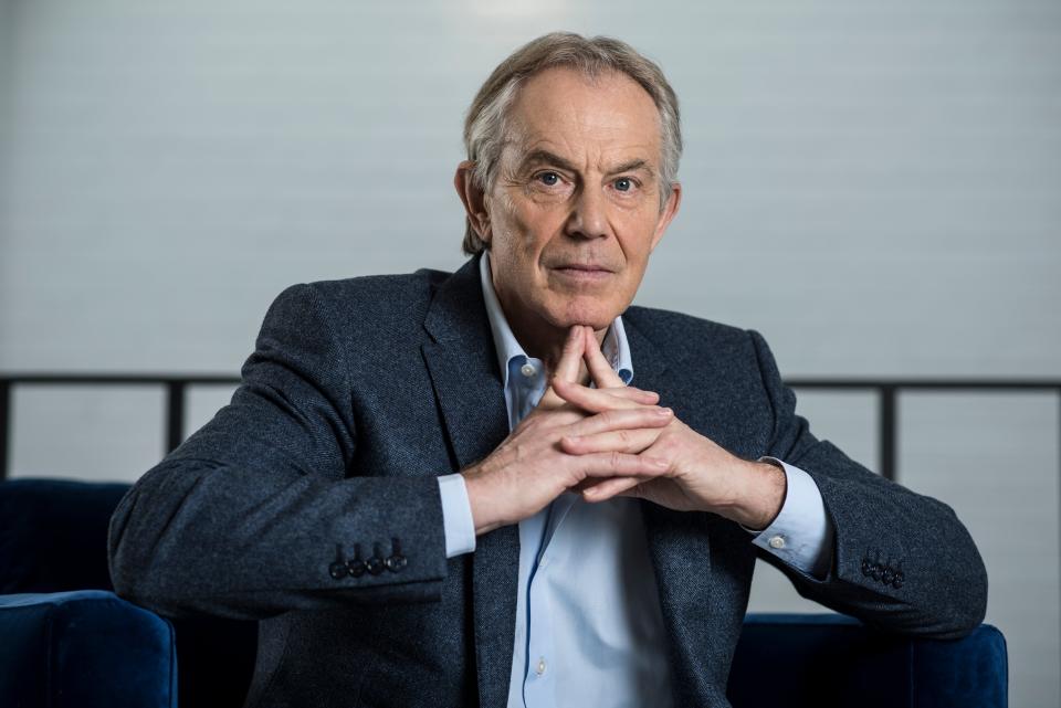 Former prime minister Tony BlairDaniel Hambury/@stellapicsltd