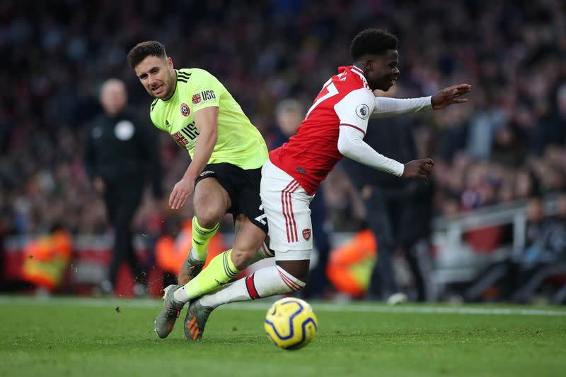 Premier League - Arsenal v Sheffield United