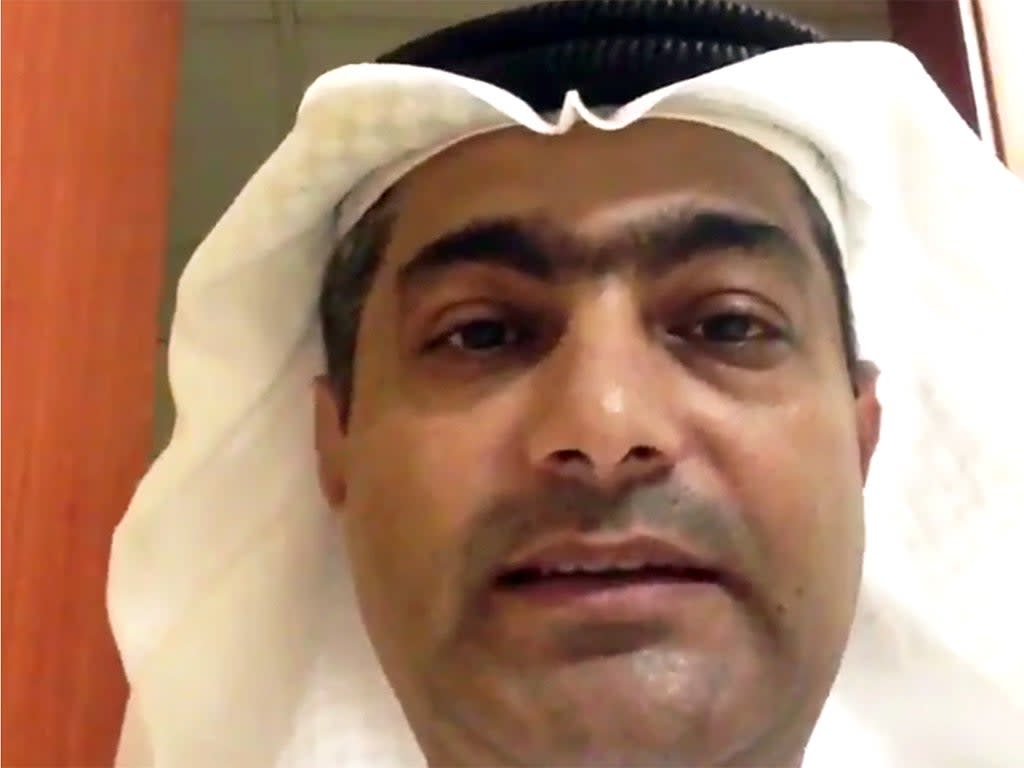 Ahmed Mansoor, although freed and pardoned, is barred from working in the UAE