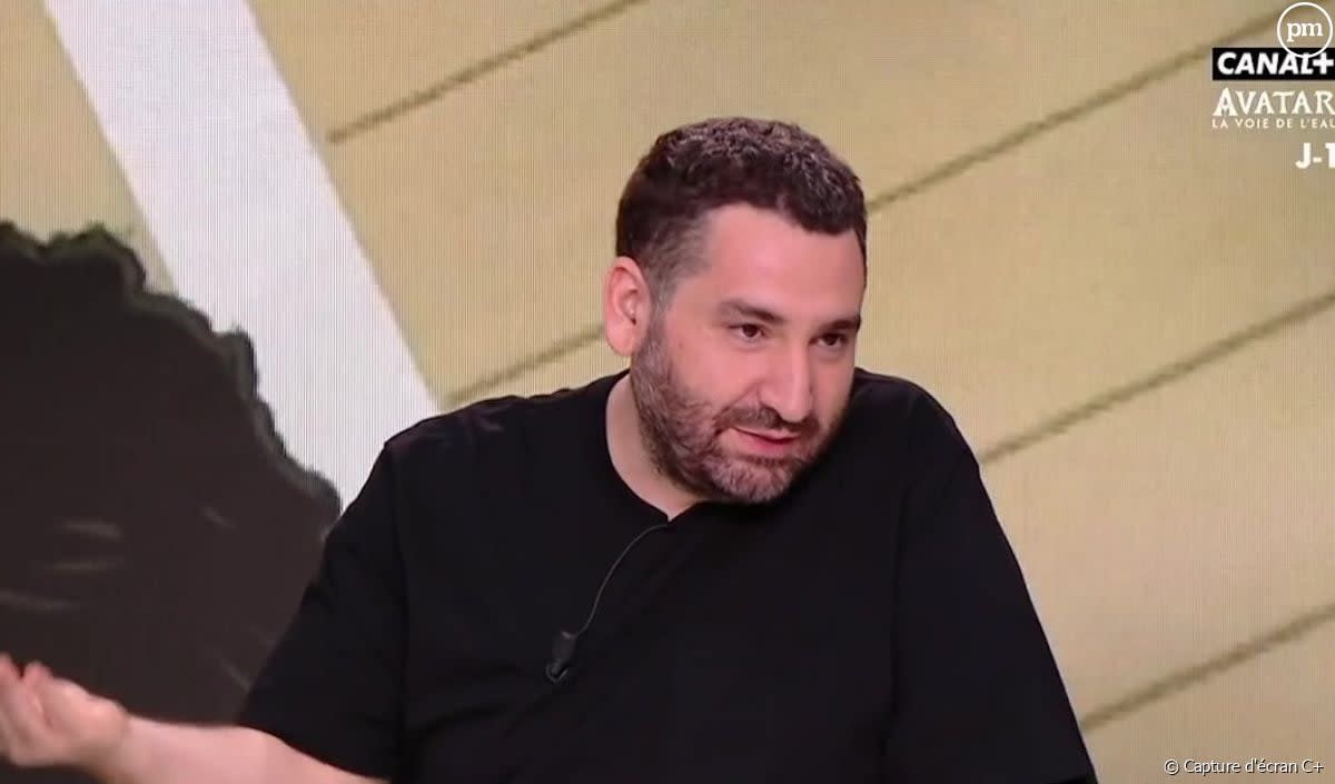 Mouloud Achour sur Canal+ - Capture d'écran C+