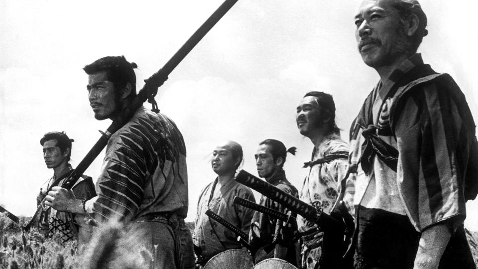 Six of the Seven Samurai gather (credit: Toho)