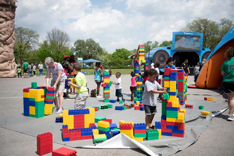 South Bend Venues Parks & Arts presents Kids to Parks Day May 20, 2023, at Potawatomi Park.