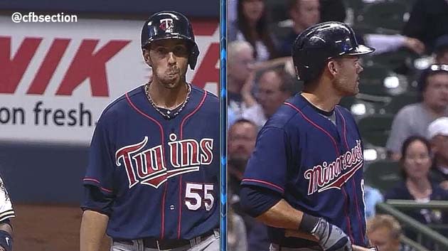 Aww-kward: Twins' Chris Colabello joins long list of MLB uniform mistakes -  Sports Illustrated