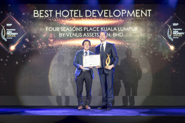 Four Seasons Place Kuala Lumpur Wins Best Hotel Development Award