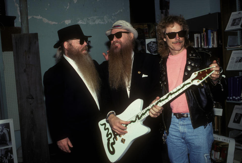 Photo of ZZ TOP and Billy GIBBONS and Dusty HILL and Frank BEARD