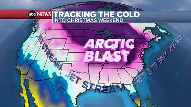 PHOTO: Astronomical Winter begins on Wednesday, which is right around the time that some of the brutal cold arrives. (ABC News)