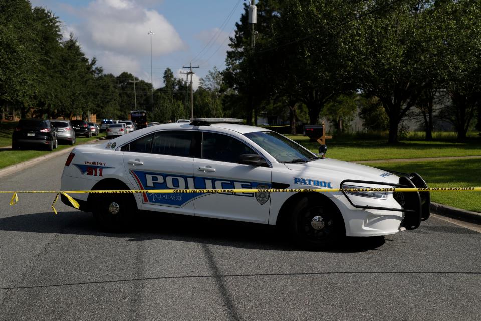 The Tallahassee (Florida) Police Department responded to a call about multiple stabbings at Dyke Industries on Wednesday, Sept. 11, 2019.