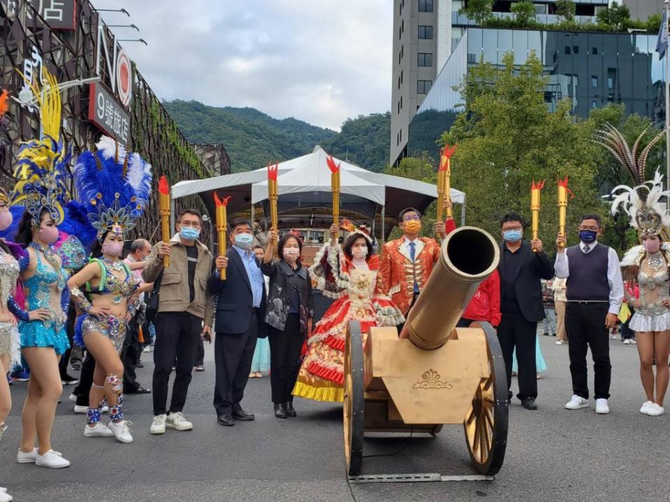 「二０二一冬戀蘭陽溫泉季」開幕。（宜蘭縣政府提供）