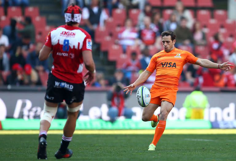 Nicolás Sánchez, uno de los jugadores que más se lucieron con la camiseta de Jaguares